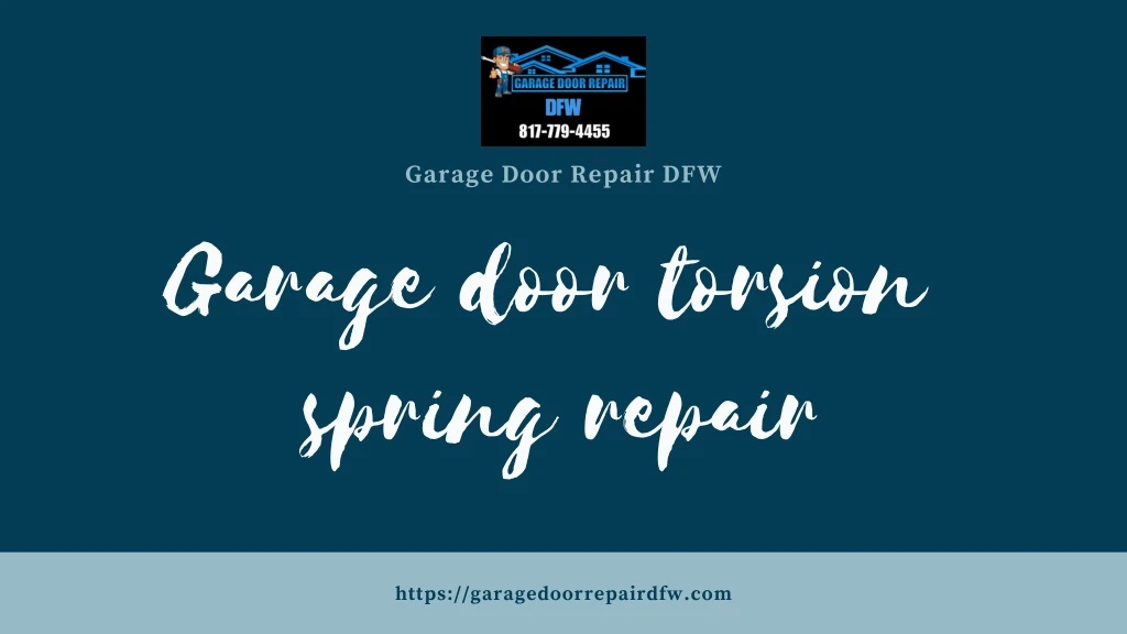 garage door repair dfw