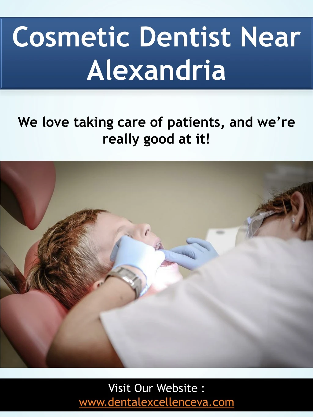 cosmetic dentist near alexandria