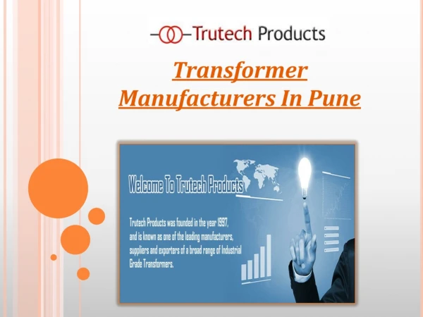 Transformer Manufacturers In Pune