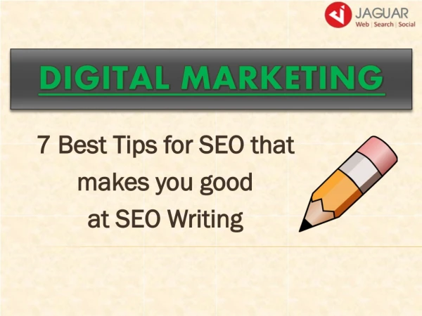 7 SEO Writing Tips to Make Your Content Go Further
