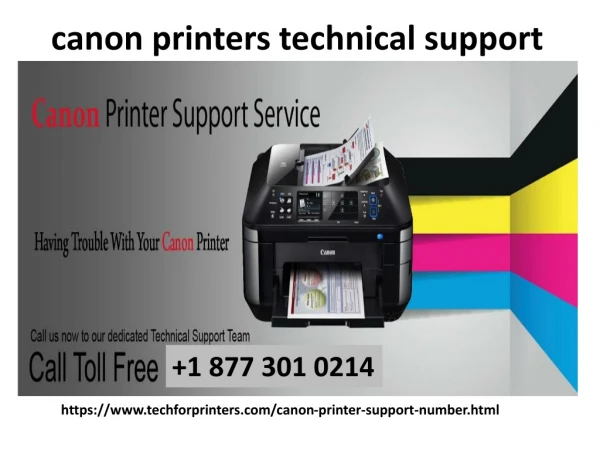 Canon Printer Technical Support help to protect your Canon printer