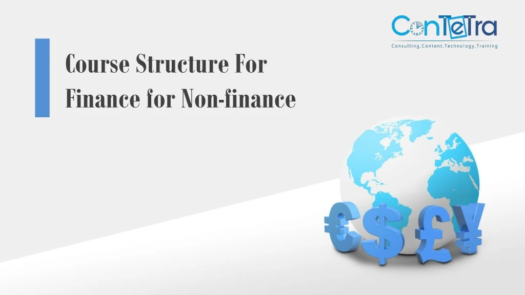 course structure for finance for non finance