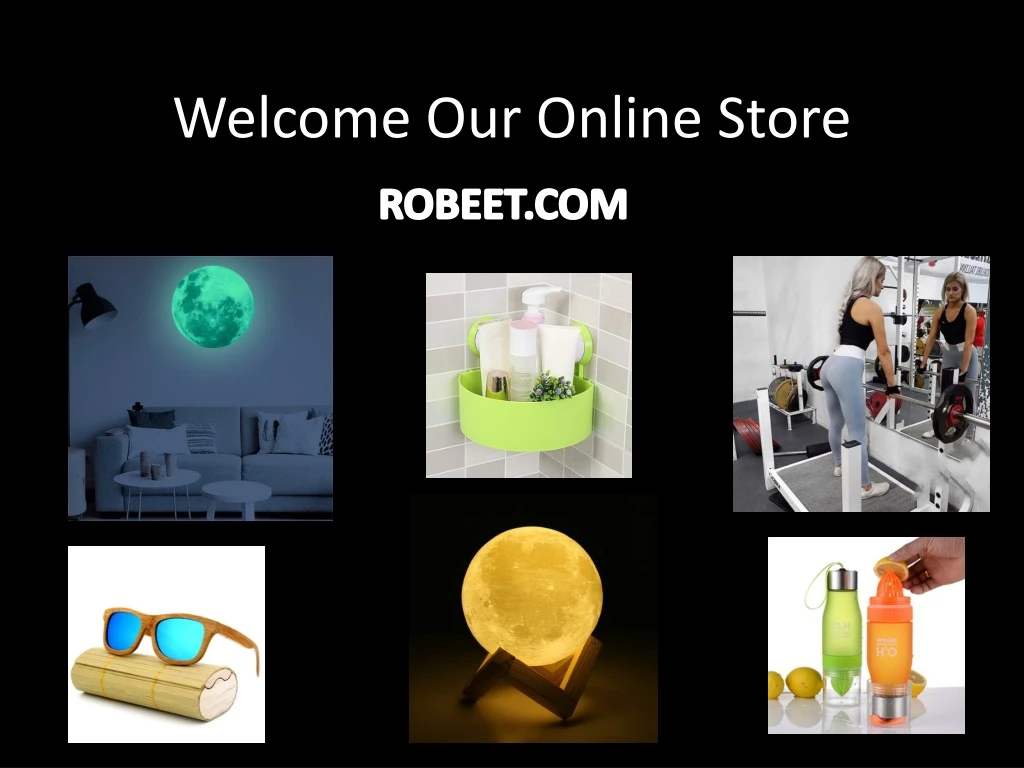 welcome our online store