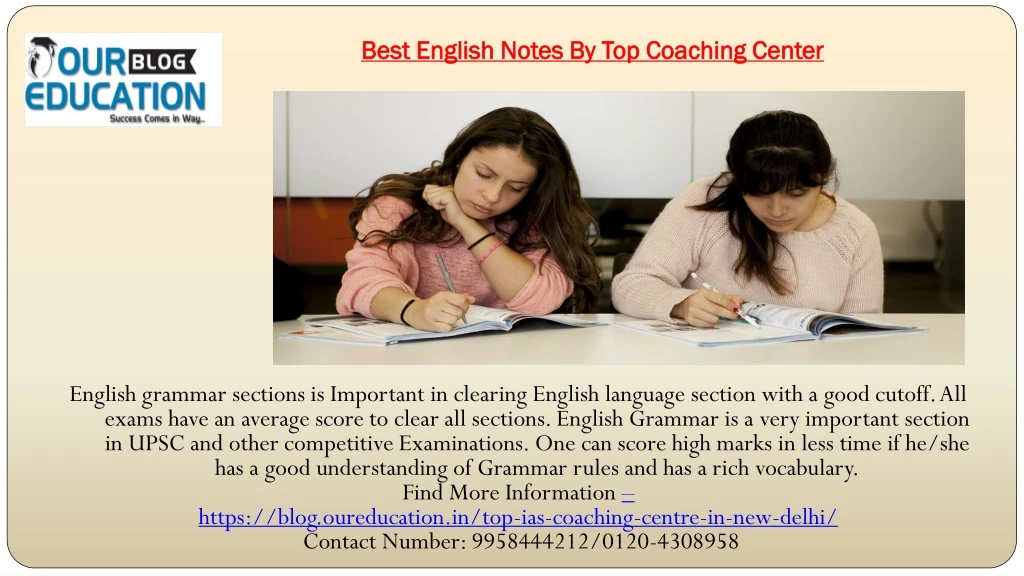 best english notes by top coaching center