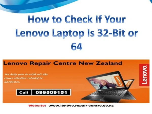 How to Check If Your Lenovo Laptop Is 32-Bit or 64-Bit