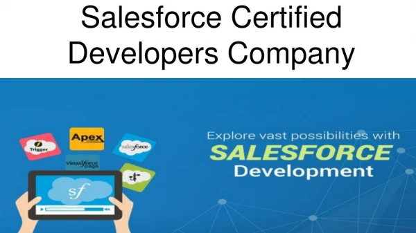 Salesforce Certified Developers Company