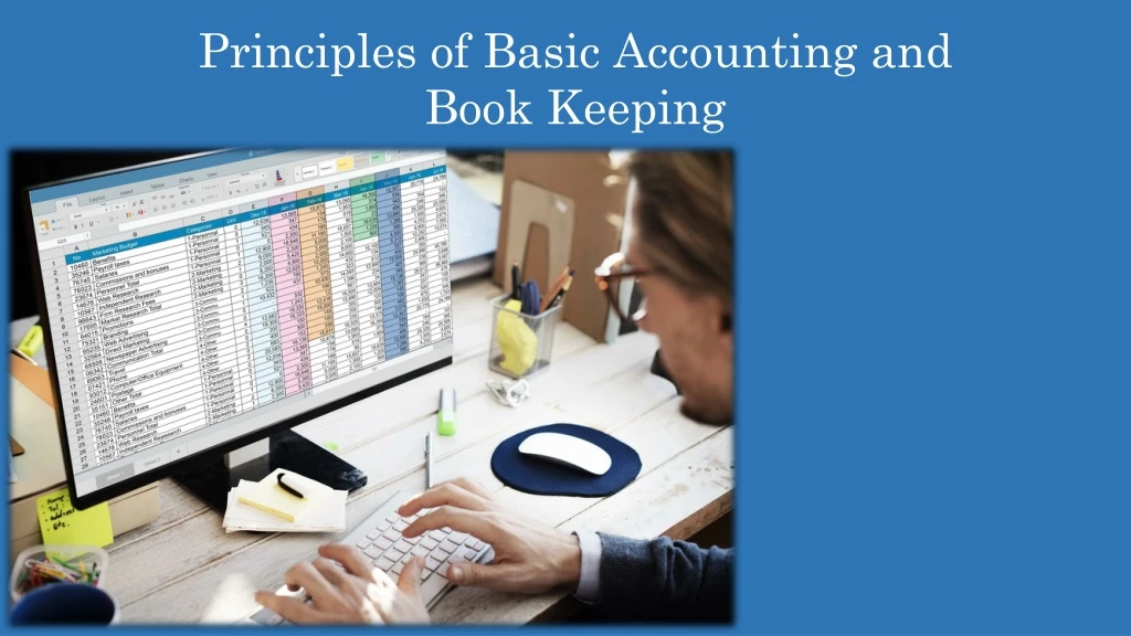 principles of basic accounting and book keeping