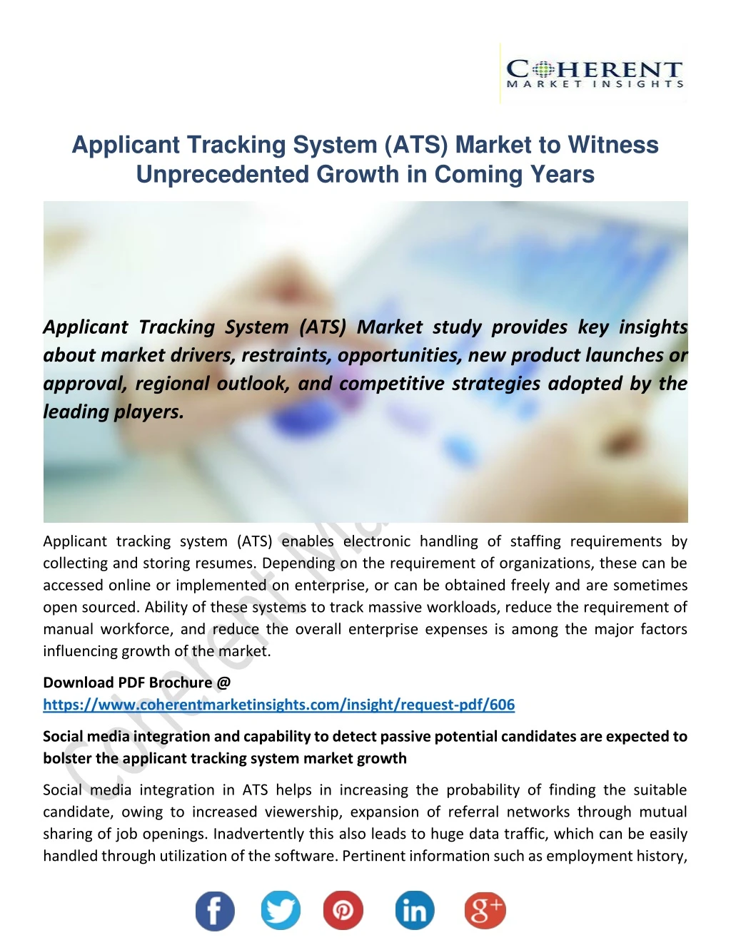 applicant tracking system ats market to witness