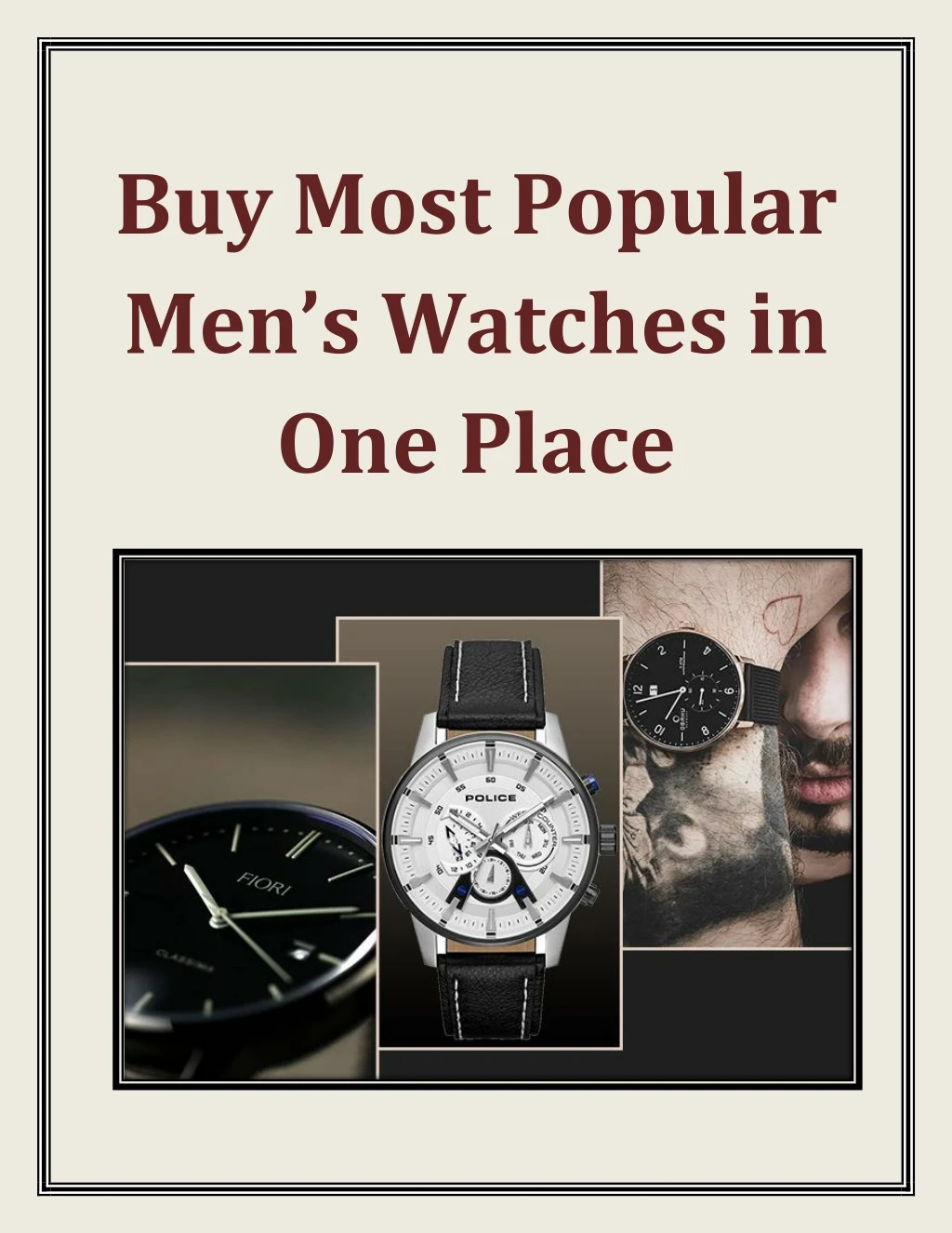 buy most popular men s watches in one place