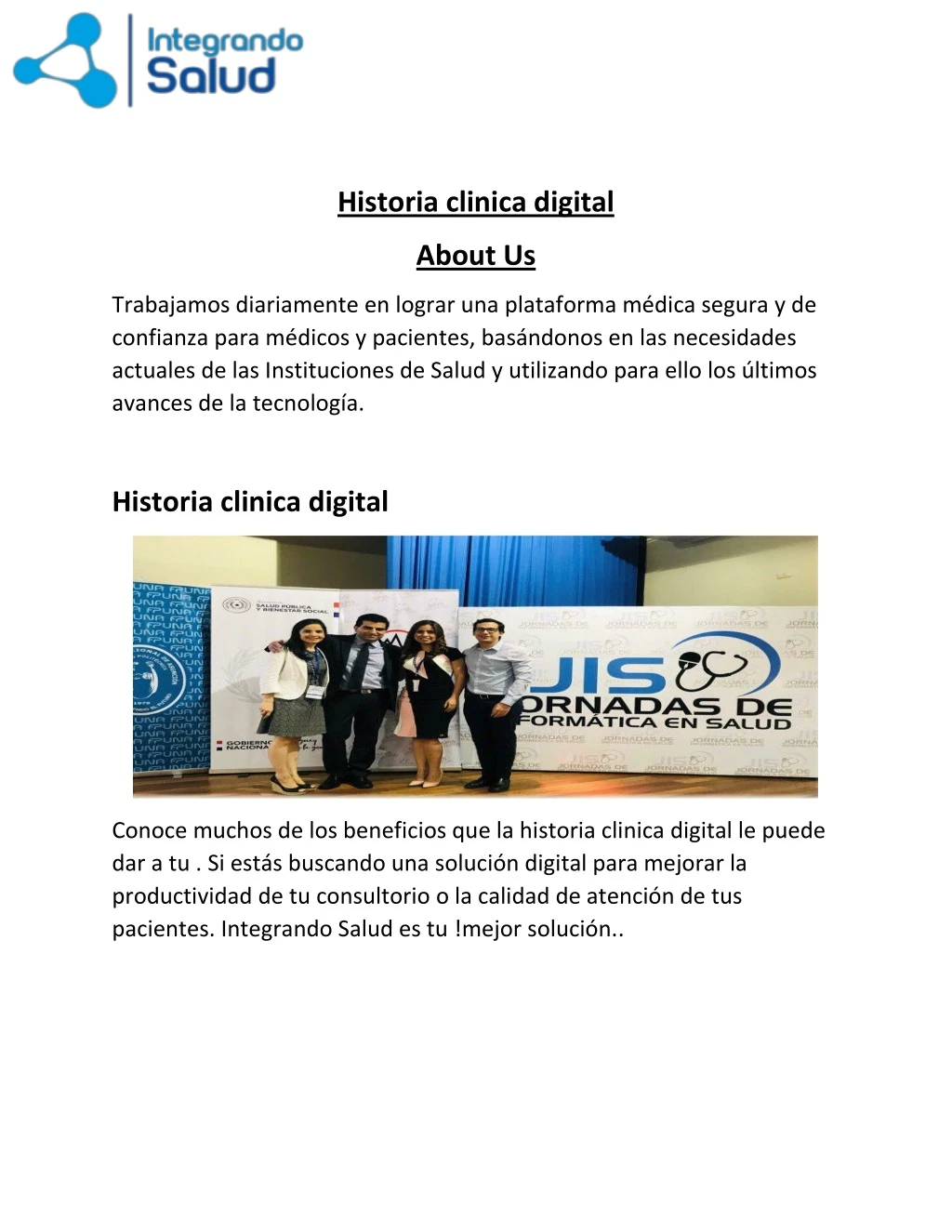 historia clinica digital