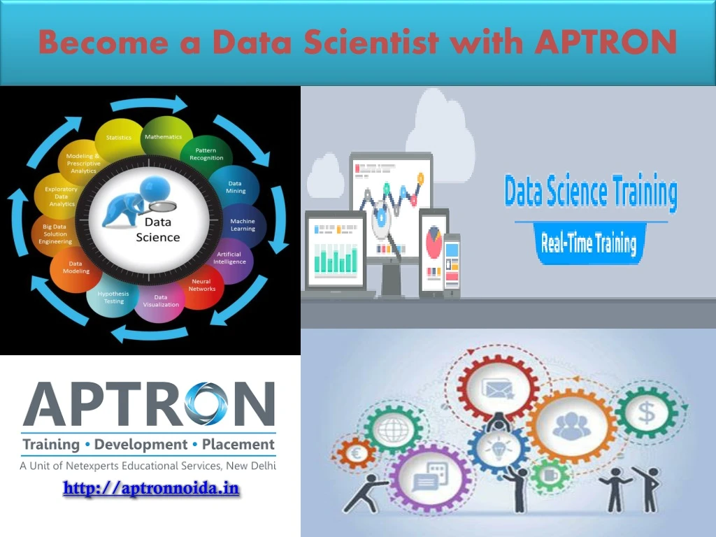 become a data scientist with aptron
