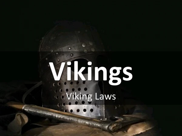 Viking Laws