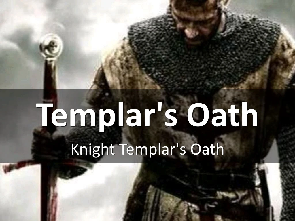 templar s oath