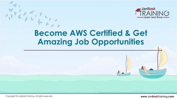Become AWS Certified and Get Amazing Job Opportunities