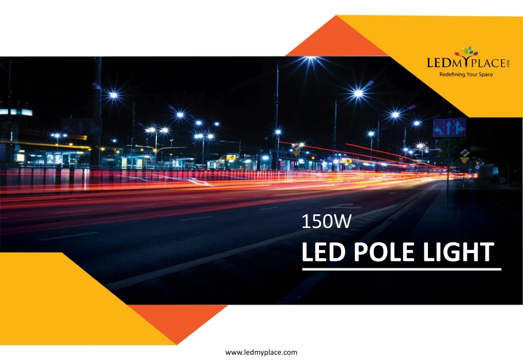 150w led pole light