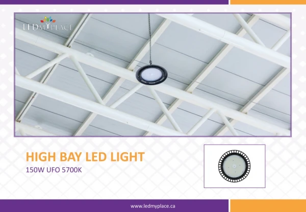 Why 150W UFO High Bay Light Is The Best Commercial Lighting Solution?