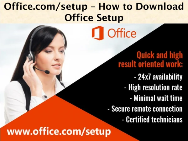 office.com/setup - How to Download and Install Microsoft Office Setup