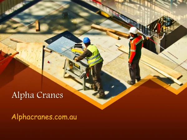 Alpha Crane services