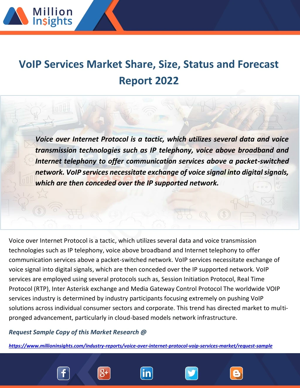 voip services market share size status