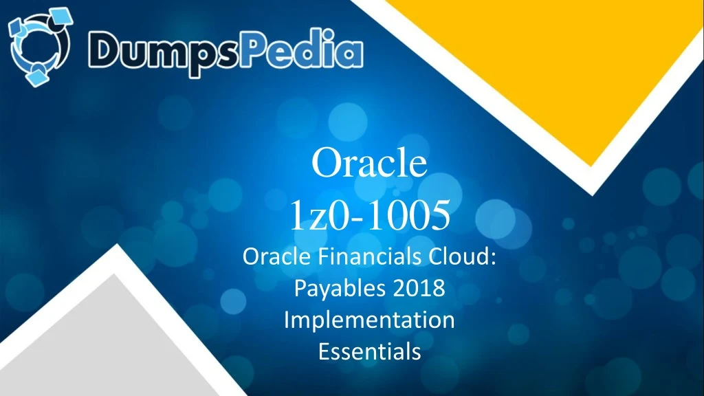 oracle 1z0 1005 oracle financials cloud payables