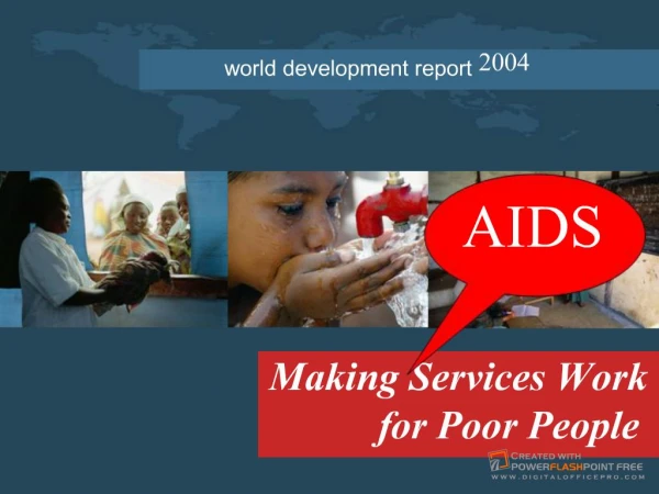 world development report 2004 Making Services Work