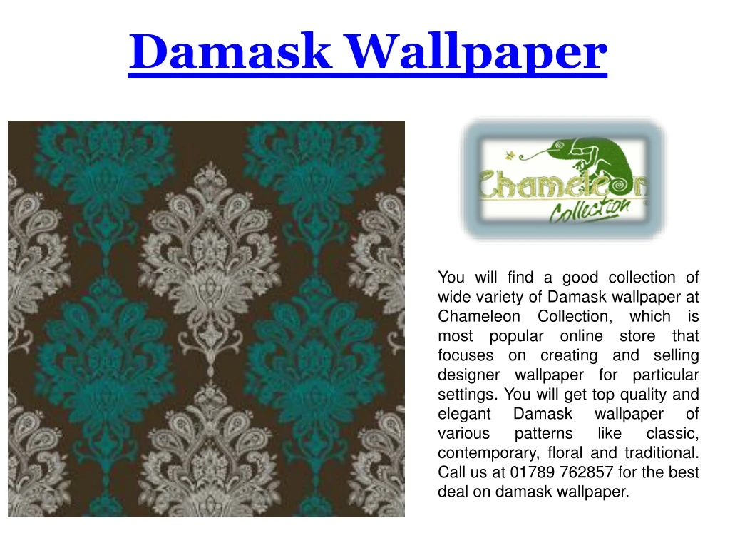 damask wallpaper