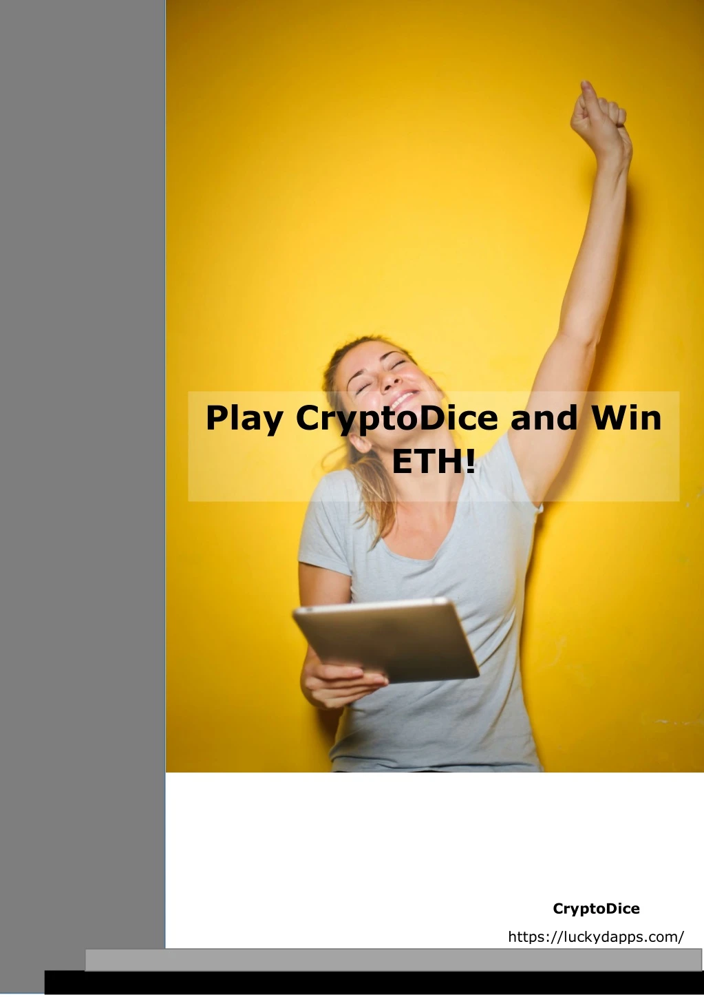 play cryptodice and win eth
