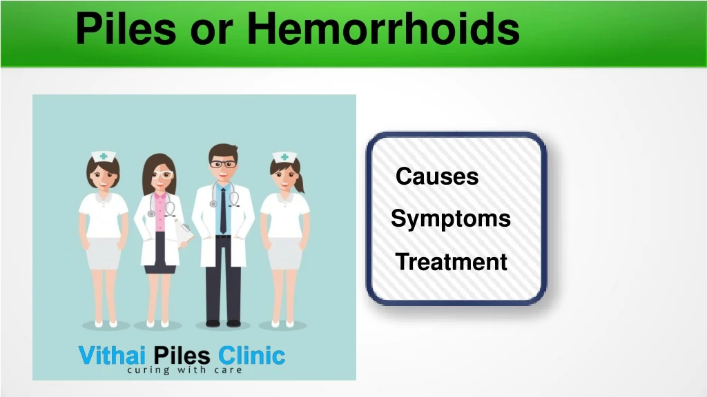 piles or hemorrhoids