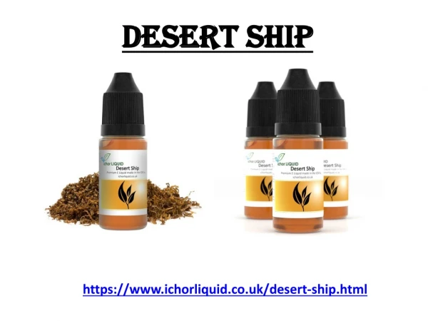 Desert Ship