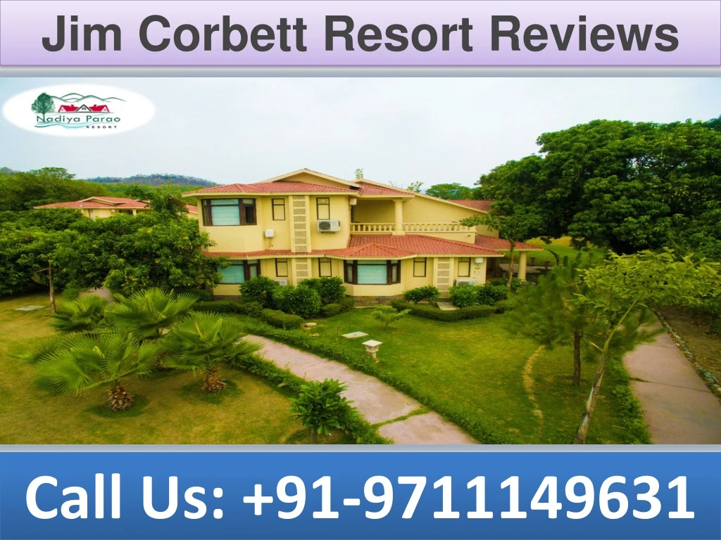 jim corbett resort reviews
