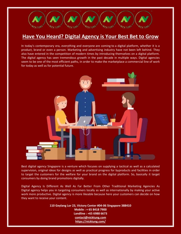 Have You Heard? Digital Agency is Your Best Bet to Grow