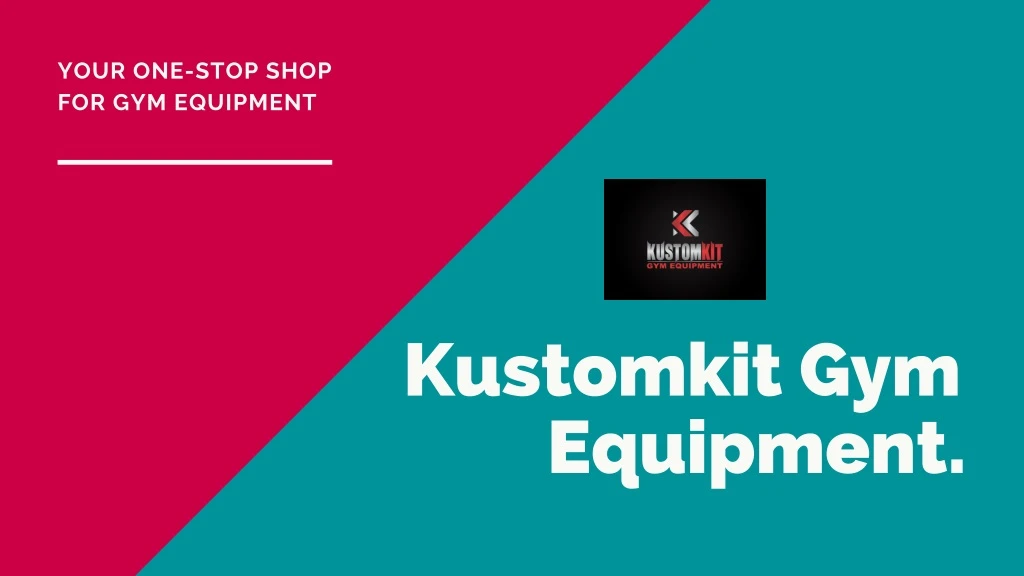 your one stop shop for gym equipment