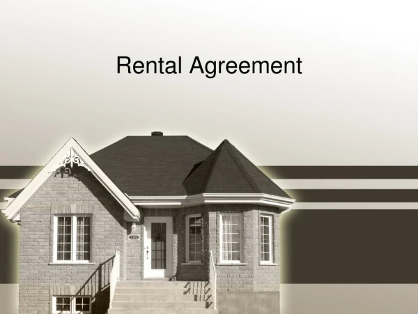 What is Rent Agreement and How to Apply