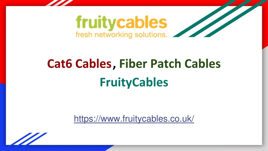 cat6 cables fiber patch cables fruitycables