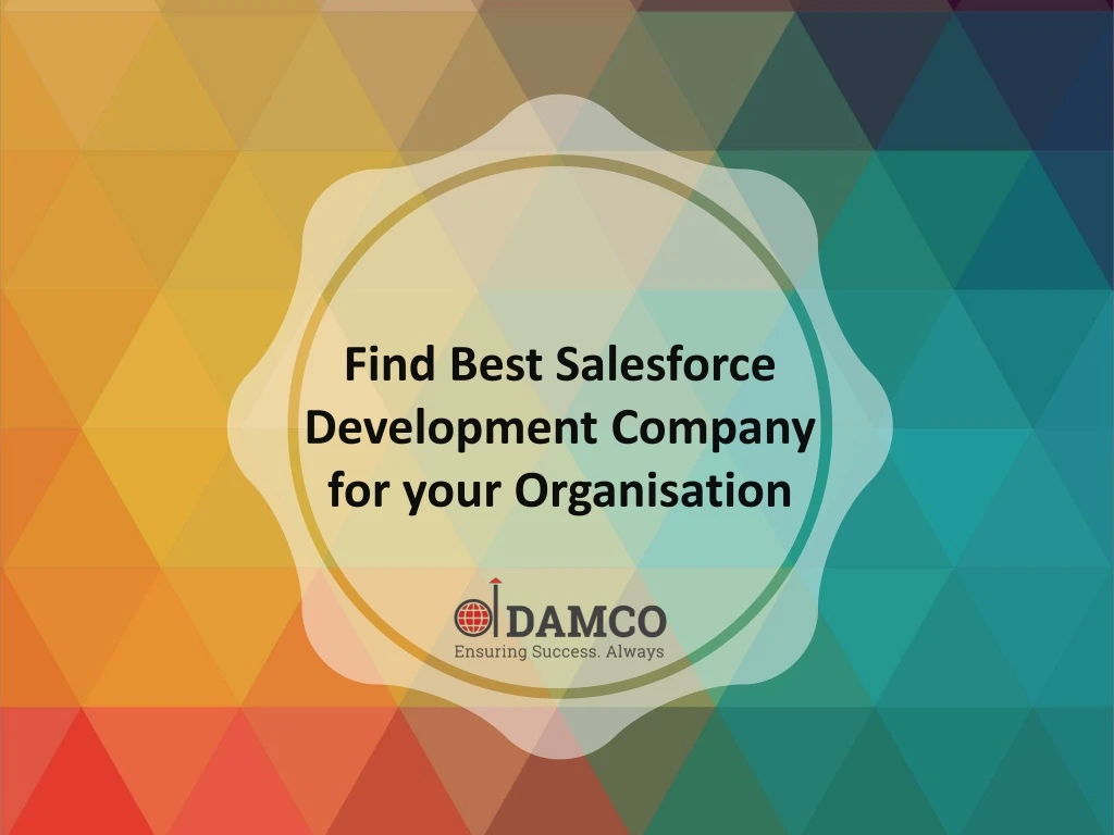 find best salesforce development company for your
