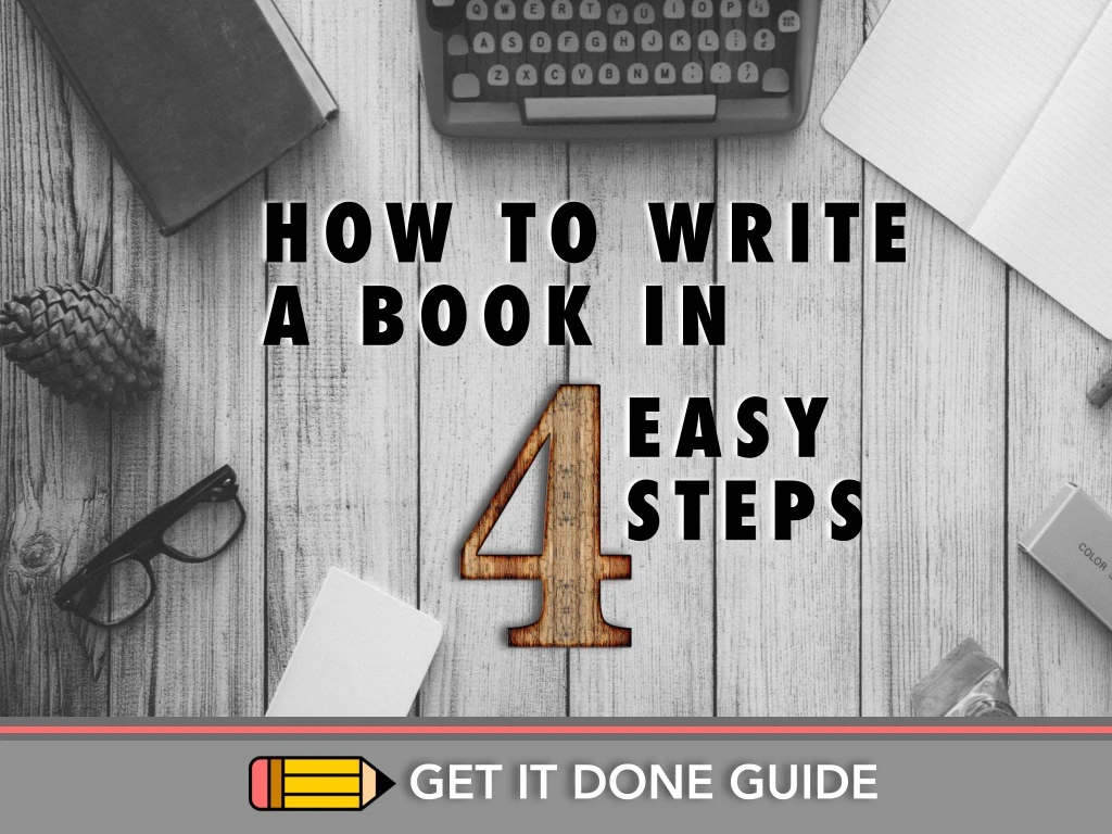 how to write a book in easy steps