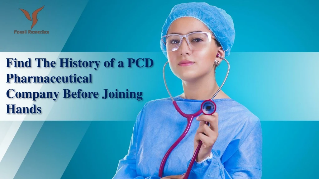 find the history of a pcd pharmaceutical company
