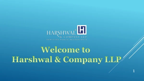 Financial Statement Audit Services - Harshwal & Company LLP