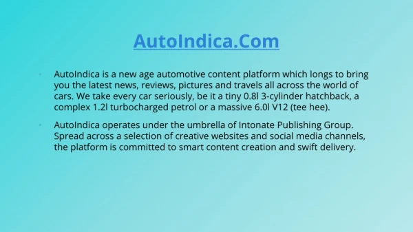 List of Upcoming Tata Cars in India 2018-2019 | AutoIndica.com