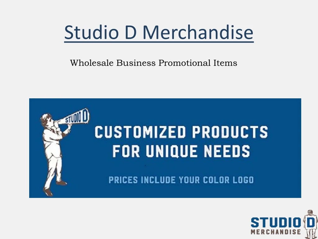 studio d merchandise