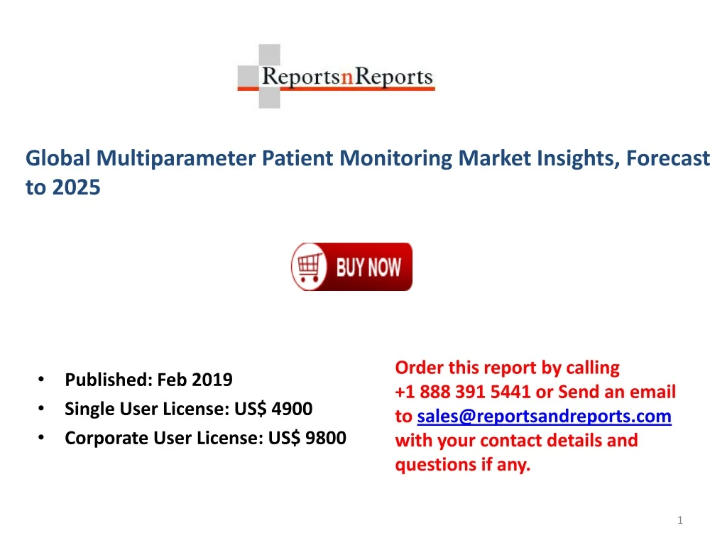 global multiparameter patient monitoring market