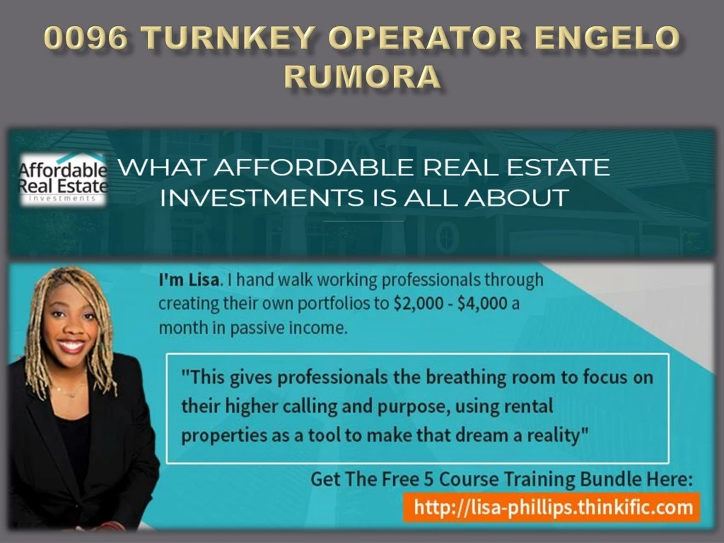 0096 turnkey operator engelo rumora