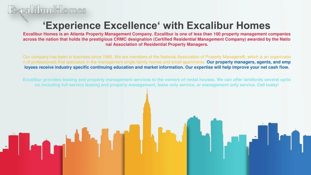 experience excellence with excalibur homes
