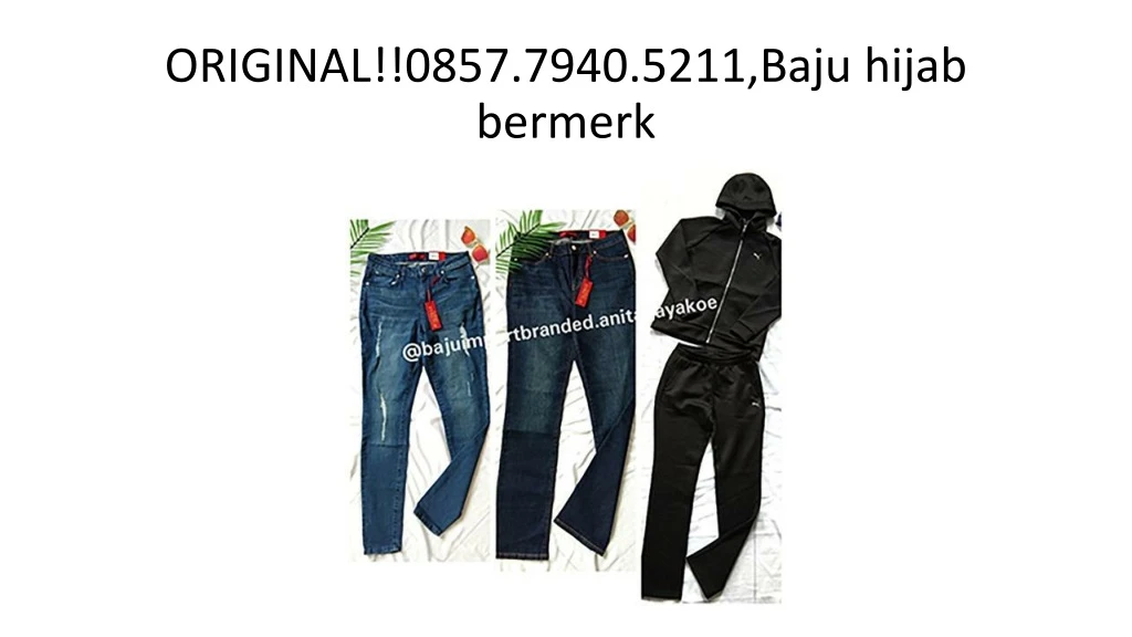 original 0857 7940 5211 baju hijab bermerk