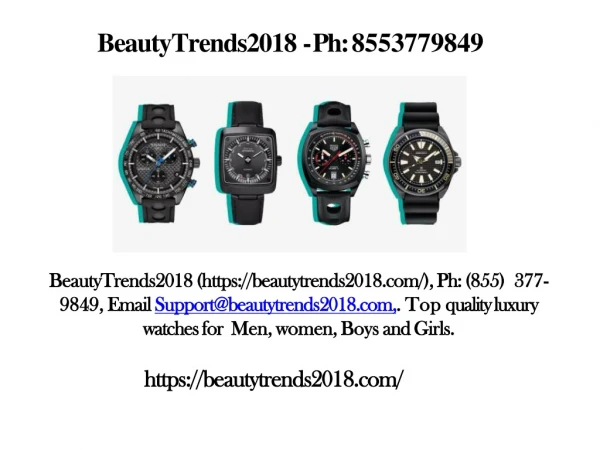 BeautyTrends2018 All Brand Watches For Women Ph (855) 377-9849