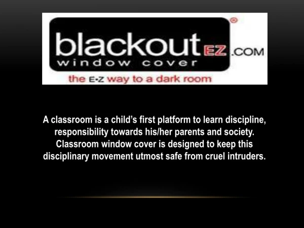 Classroom Door Shades for you children