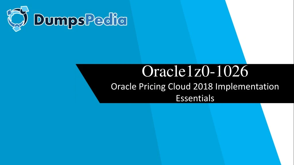 oracle1z0 1026 oracle pricing cloud 2018
