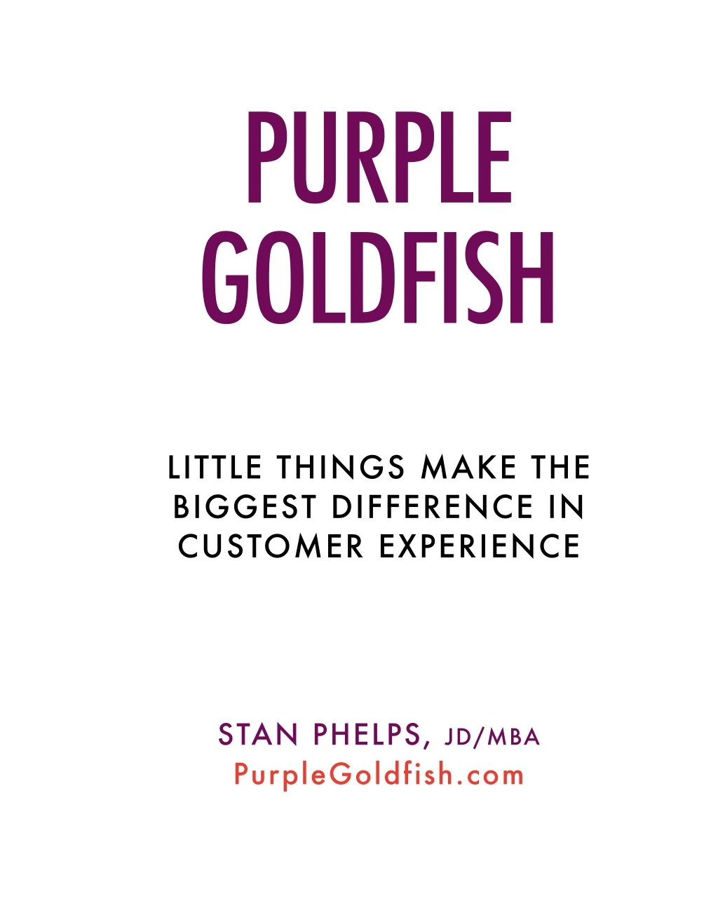 purple goldfish