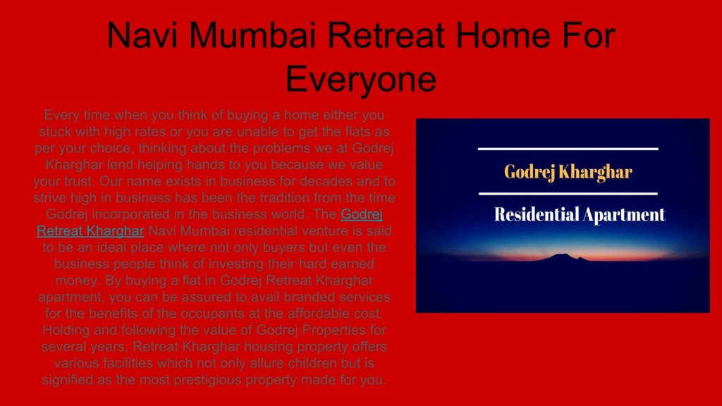navi mumbai retreat home for everyone