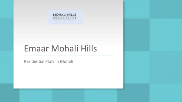 Emaar Mohali Hills